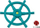 Kbt stuurwiel boot star turquoise lime