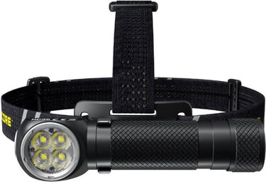 Nitecore hoofdlamp hc35 en zaklamp in een - 2700 lumen - zwart