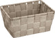 Wenko opbergmand adria 19 x 9 x 14 polypropyleen taupe