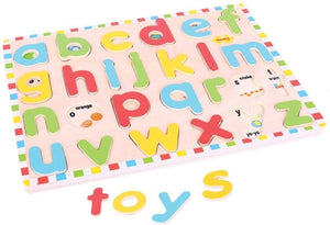 Bigjigs houten puzzel alfabet, 26st.