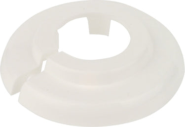 Kirchhoff pp radiator rozet - wit, 15 x 10 mm - voor 1 4 (10x)