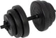 Tunturi dumbbellset - halterset - totaal 15 kg - zwart vinyl - incl. gratis fitness app
