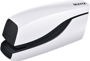 Leitz nexxt wow batterijgedreven elektrische nietmachine voor contactloos nieten - niet tot 10 vel - wit