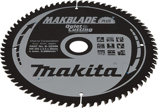 Makita makblade zaagblad 255x30x72t - b-32596