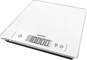 Soehnle keukenweegschaal page comfort 400 - digitaal - extra groot weegvlak - 1 gram nauwkeurig - tot 10 kg - wit