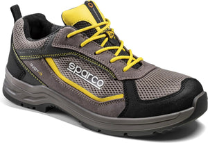 Sparco indy edmonton – veiligheidsschoen s1ps met flexgrip+ zool en ademend mesh - beige-geel - maat - 42