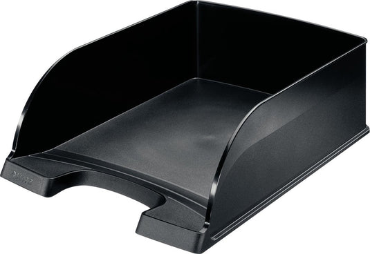 Leitz plus jumbo brievenbak - a4 - zwart