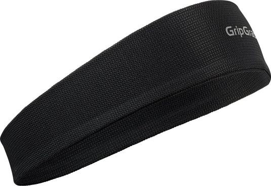 Gripgrab - lichtgewicht zomer fiets zweetband voor onder de fietshelm zweetbescherming hoofdband - zwart - unisex - maat one size