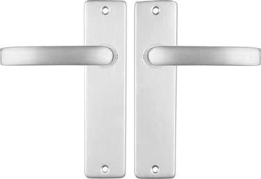 Starx deurklink aluminium â€“ deurbeslag â€“ deurkruk met schild â€“ blind - deurklink blok â€“ 43 x 180 x ã˜ 18 mm