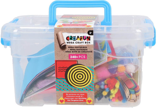 Creafun knutselbox mega compleet 240 delig creatief speelgoed.