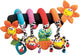 Playgro boxspiraal amazing garden twirly whirly - kinderwagen speeltje - speelgoed baby - baby speelgoed - activiteitenspiraal baby speelgoed 6 maanden -baby speelgoed 1 jaar - baby kinderwagen
