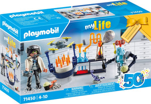 Playmobil gift set onderzoekers met robots - 71450