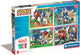 Clementoni puzzels sonic, 4in1