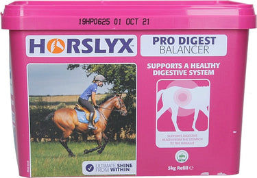 Horslyx mini pro digest - 650 gram - liksteen - ter ondersteuning van het behoud van een normale zuurgraad in de maag - geschikt voor paarden - appelsmaak