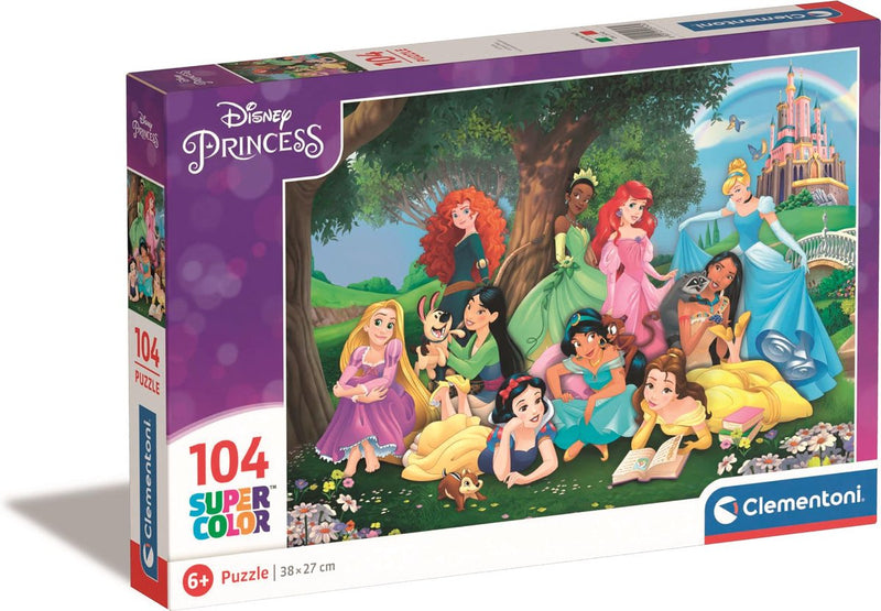 Afbeelding laden in galerijviewer, Clementoni legpuzzel - disney princess, 104st.
