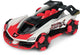 Nikko rc auto nano omni x galactic rood bestuurbare auto - 14km h - spint 360 graden coole stunts - vanaf 6 jaar- 20 cm
