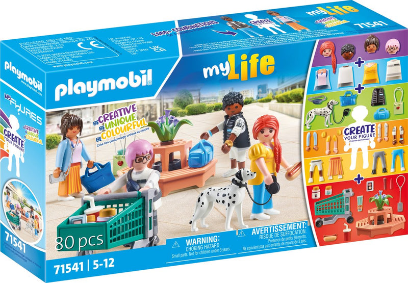 Afbeelding laden in galerijviewer, Playmobil my life my figures: shopping - 71541
