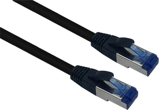 Helos outdoor patchkabel s ftp cat 6a schwarz 45,0m