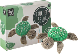 Craft id haakpakket schildpad - incl. naald en draad