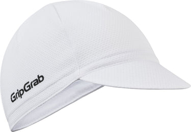 Gripgrab - lightweight zomer fietspet mesh cycling cap retro fietsmuts uv-bescherming helmmuts - wit - unisex - maat m l (57-63 cm)
