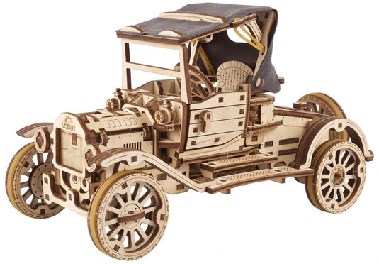 Ugears houten 3d model - model t retro car