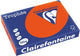 Clairefontaine trophée intens, gekleurd papier, a4, 120 g, 250 vel, kardinaalrood