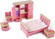 Tidlo poppenhuis inrichting slaapkamer