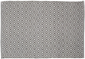 Sealskin trellis badmat 60x90 cm - katoen - grijs