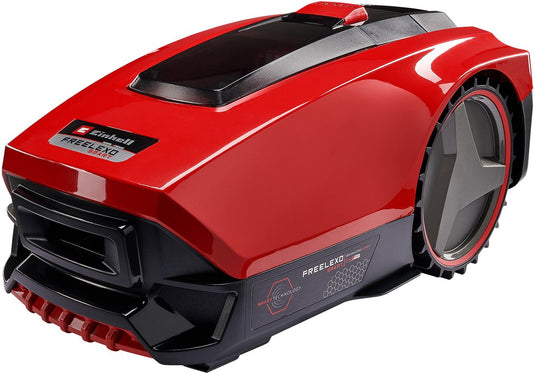 Einhell professional accu robotmaaier freelexo smart 750 lcd+ - power x-change - 18 v li-ion - intelligente koppeling - app-bediening - aanbevolen gazonoppervlakte: tot 750 m² - second area-modus - incl. installatieset