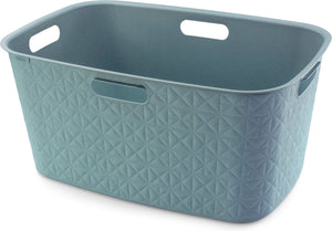 Curver softex wasmand 45l blauwgroen 57x37x27cm