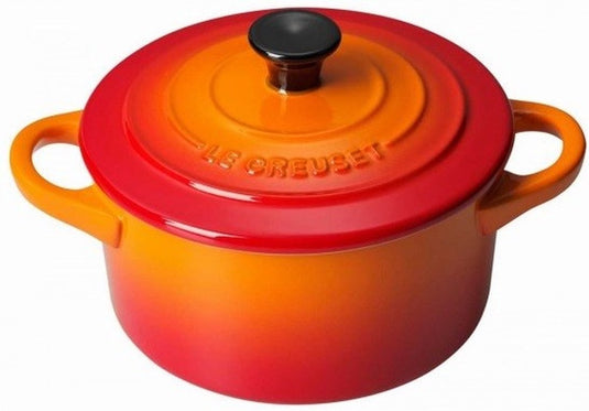 Le creuset - mini-braadpan oranjerood 10cm 0,2l