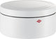Wesco classic line gebaksdoos met deksel | 4 liter | metaal - mat wit | koekjesdoos