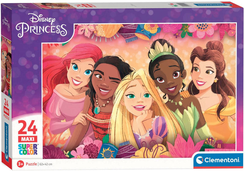 Afbeelding laden in galerijviewer, Clementoni maxi leguzzel disney princess, 24st.
