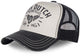 Von dutch - snapback trucker cap crew2 | one size | verstelbaar | druksluiting - zwart wit