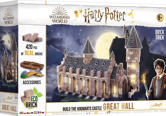 Trefl brick trick harry potter great hall framepuzzel 420 stuk(s) televisie films