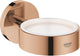 Grohe essentials houder voor zeepdispenser of glas - wandbevestiging - warm sunset (brons)