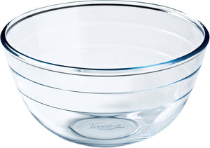 O.cuisine bowl neutral 21 cm 2 l transparent borosilicate 1 piece s