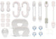 Dooky safety kit – complete 25-delige babyproof set – kindveilig huis zonder gereedschap