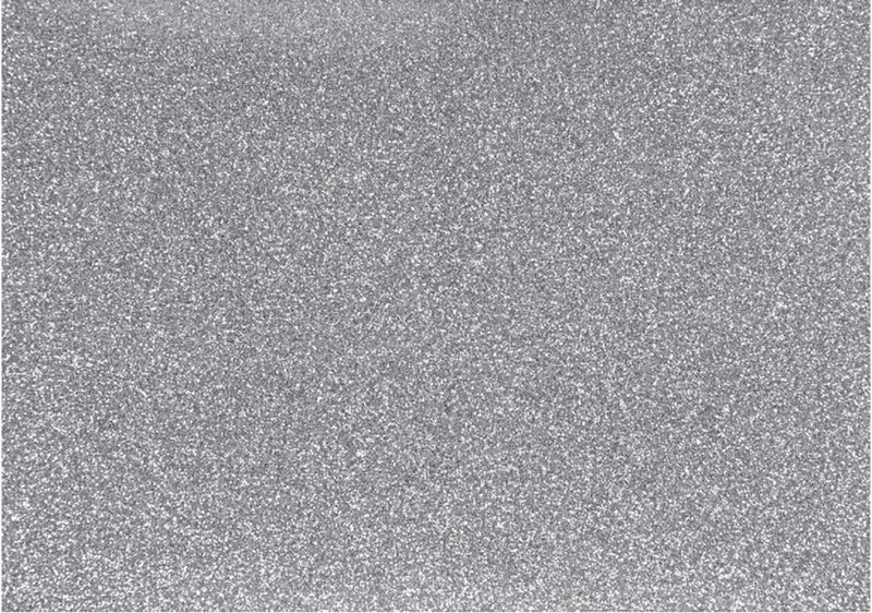 Afbeelding laden in galerijviewer, Creativ company opstrijkfolie glitter zilver, a5
