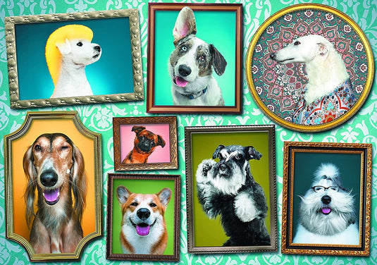 Trefl puzzel 1000 stukjes - doggies gallery legpuzzel.