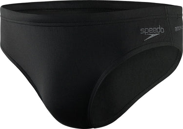 Speedo eco+ brief 7 cm heren - zwembroek heren - chloorbestendige zwemslip heren - strakke sportzwembroek met trekkoord - zwart - xxl