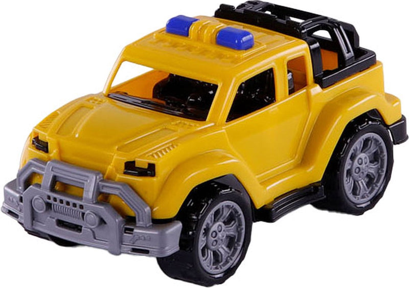 Afbeelding laden in galerijviewer, Cavallino trendy jeep geel, 22cm
