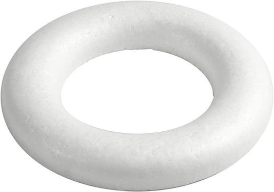 Creativ company cc halve styropor ring 30 cm
