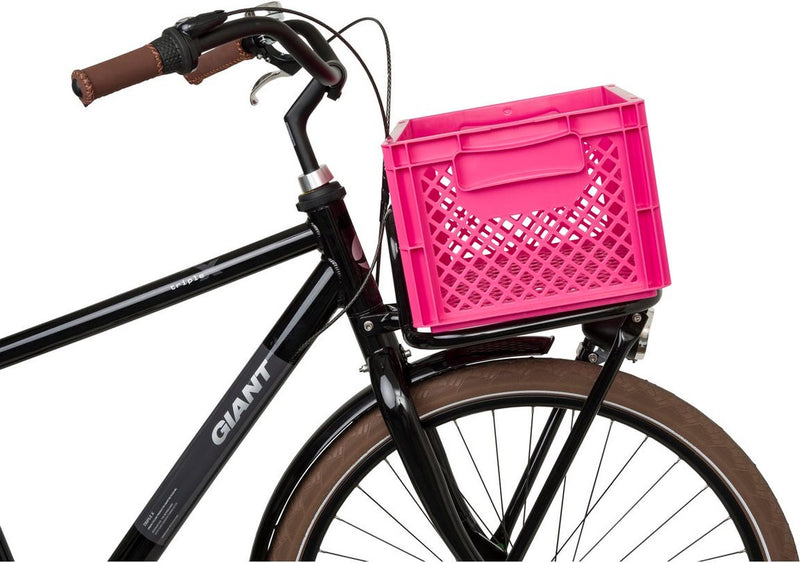 Afbeelding laden in galerijviewer, Fastrider fietskrat medium - roze - 22l
