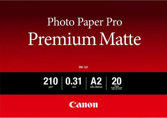 Canon 8657b017 pak fotopapier a2 wit mat