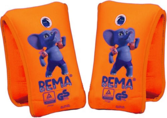 Bema zwemmouwtjes soft oranje unisex 1-6 jaar