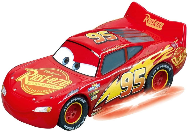 Afbeelding laden in galerijviewer, Carrera go!!! speelgoedvoertuig - go!!! - disney pixar cars - lightning mcqueen - neon nights auto
