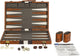 Buffalo backgammon piping bruin 38x24 cm