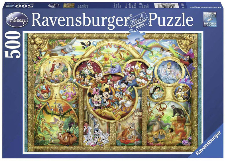 Afbeelding laden in galerijviewer, Ravensburger puzzel disney familie - legpuzzel - 500 stukjes

