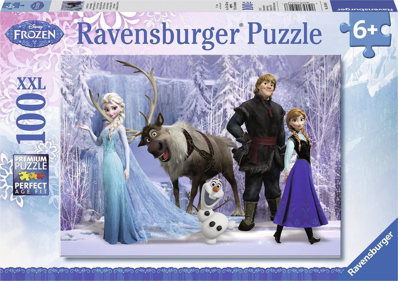 Afbeelding laden in galerijviewer, Ravensburger puzzel disney frozen: in het rijk de sneeuwkoningin - legpuzzel - 100 stukjes
